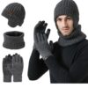 Unisex Basic Simple Style Solid Color Ear Warap Wool Cap - Image 4